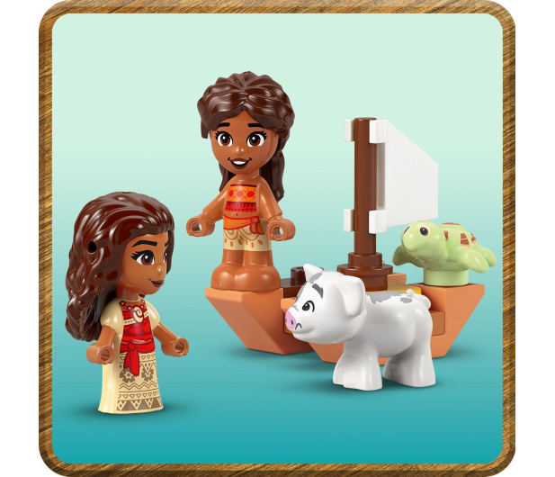 LEGO Disney Princess 43260 Zabawy Vaiany na wyspie - 1298080 - zdjęcie 6